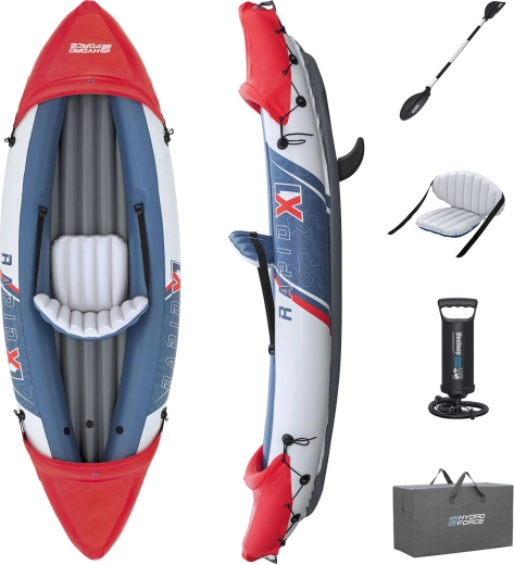 Aufblasbares Kajak Bestway Hydro-Force Rapid X1 für 1 Person