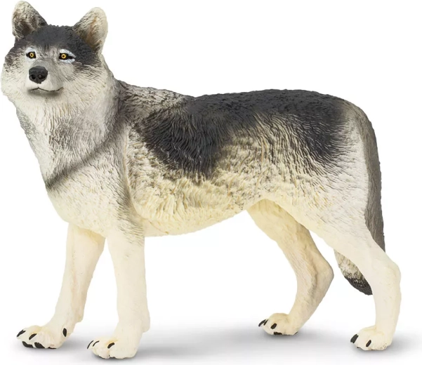 Figur eines Wolfs (Grauwolf) Safari Ltd. – 1 Stück