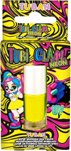 Tuban Tubi Glam neon-gelber Kinder-Nagellack 5 ml
