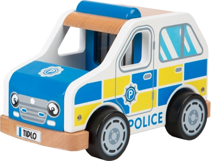 Tidlo Holz-Polizeiauto