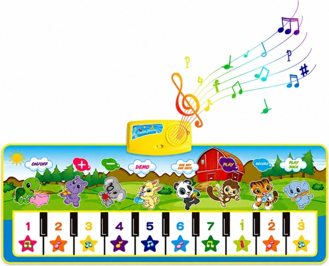 Melodien und Klänge von Musikinstrumenten