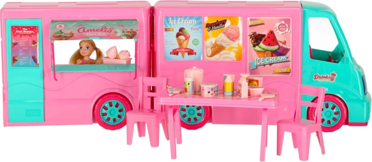 Set mit Puppe und Zubehör