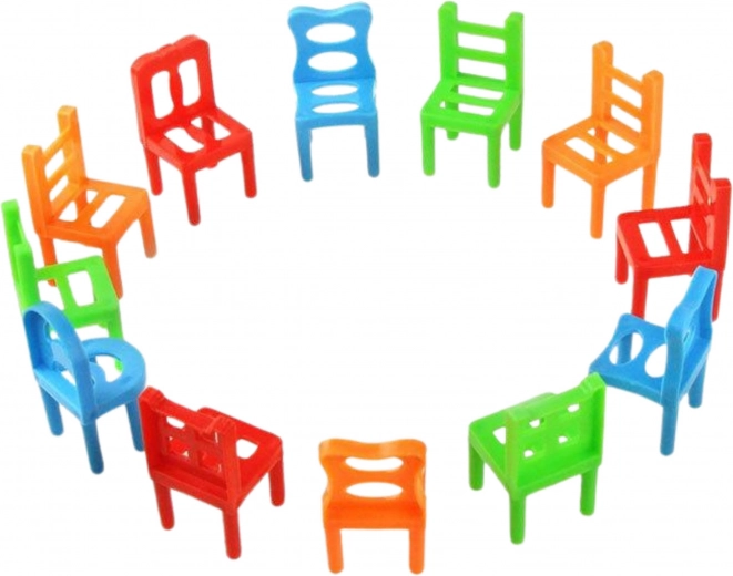 Verschiedene Formen und 4 kräftige Farben