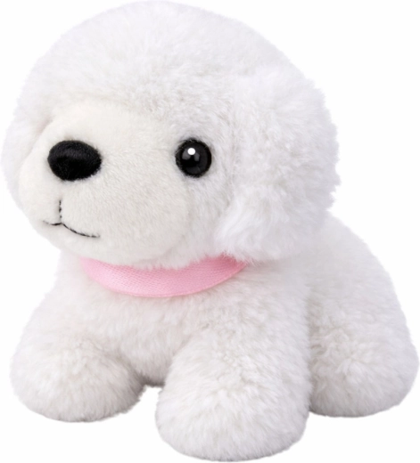 Niedlicher Plüschhund zum Kuscheln und Pflegetraining
