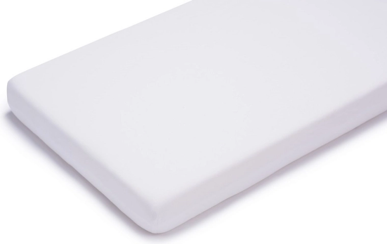 Petite&Mars wasserdichtes Spannbettlaken Soft Dream Dry 120 × 60 cm, weiß