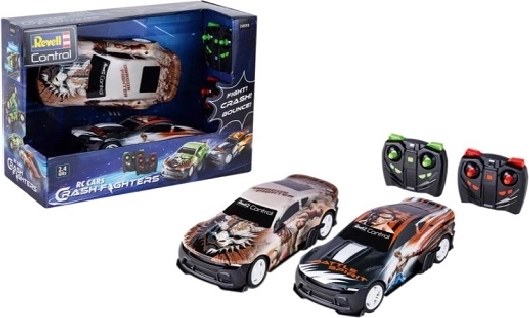 Revell RC Cars Crash Fighter – Set aus 2 ferngesteuerten Autos für Crash-Duelle