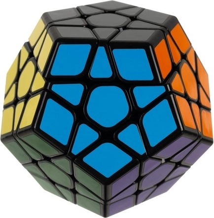 Megaminx-Form: 12 Flächen, langer Spielspaß