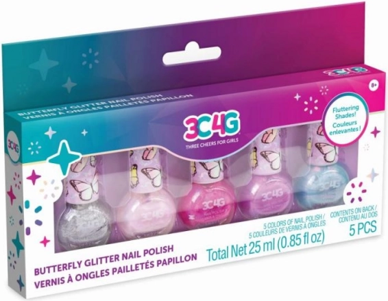 Nagellack-Set Schmetterling