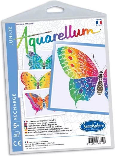 Sentosphere Aquarellbilder-Set Junior – Schmetterlinge