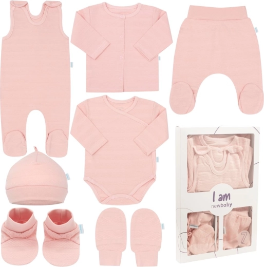 Neugeborenen-Set für die Entbindungsstation New Baby I am – rosa