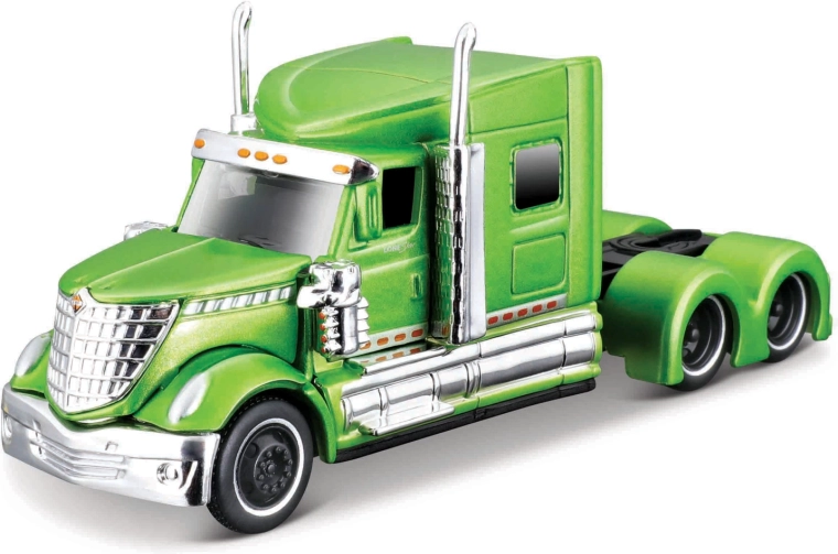 Maisto Design Custom Rigs International Lone Star grün 1:64