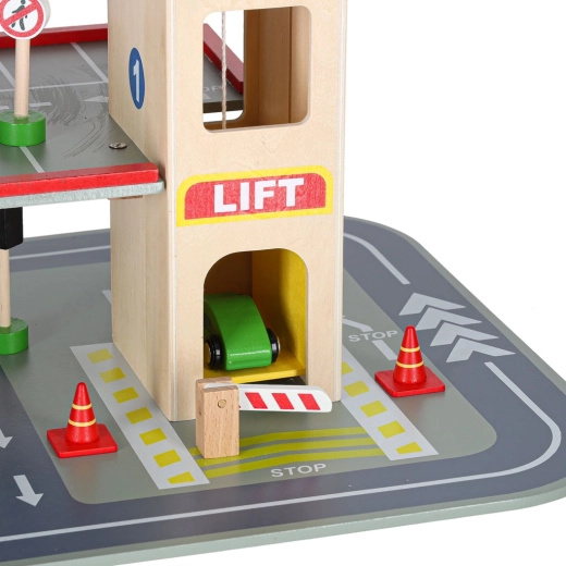 Manueller Aufzug und fließende Rampen