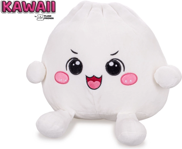 Plush Friends kawaii Plüsch-Bao-Knödelchen, lächelnd 25 cm - 1 Stück