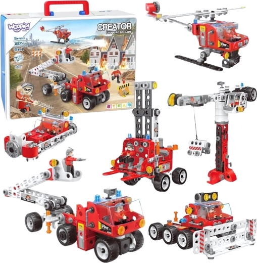 Woopie Bausatz für Feuerwehrfahrzeuge Creator City