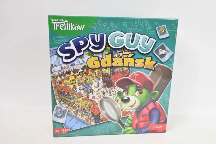 Trefl Spy Guy Danzig (Familie Treflik) – kooperatives Detektivspiel