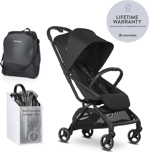 Easywalker Sportbuggy Rockey S Pure Black