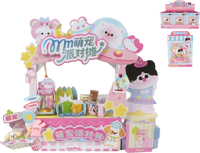 Kawaii-Tierstand 15,5 cm – 1 Stück