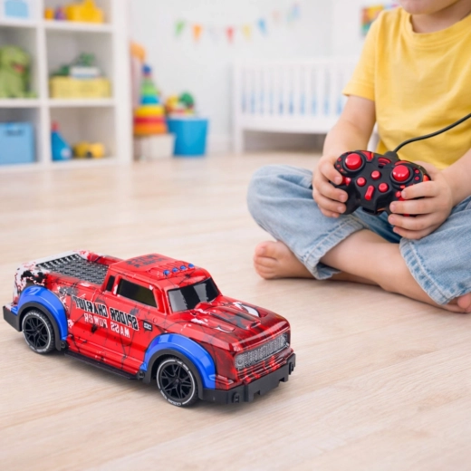 Voller Bewegungsumfang für actionreiches Fahren