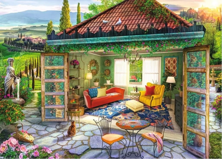 Ravensburger Puzzle Tuscan Oasis 1000 Teile
