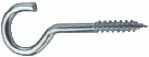 Lüsterhaken 1866/60 glänzend – Packung 200 Stk.