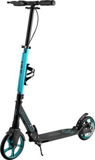 Klappbarer Scooter NILS Extreme HM124T mit Scheibenbremse – türkis