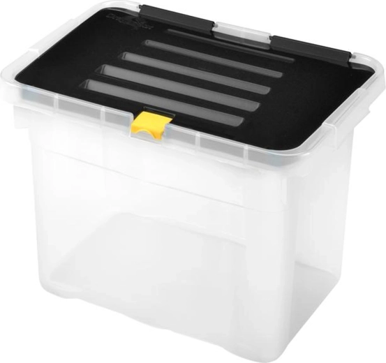 Kunststoff-Aufbewahrungsbox mit Deckel 9 l, 30 × 23 × 20 cm