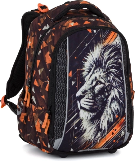 Bagmaster Vega 26 Schulranzen mit Löwenmotiv