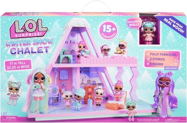 L.O.L. Surprise Winter Snow Chalet Häuschen