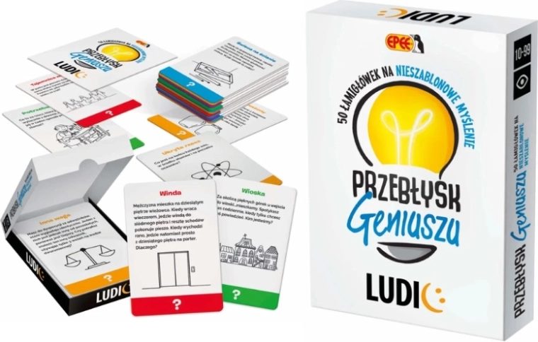 Epee Przebłysk Geniuszu – logisches Kartenspiel