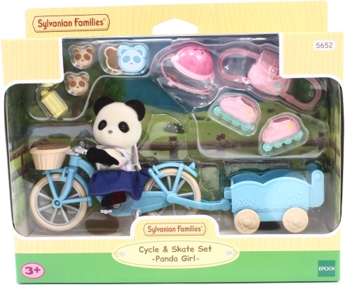 Sylvanian Families Fahrradausflug mit Panda Rosalina