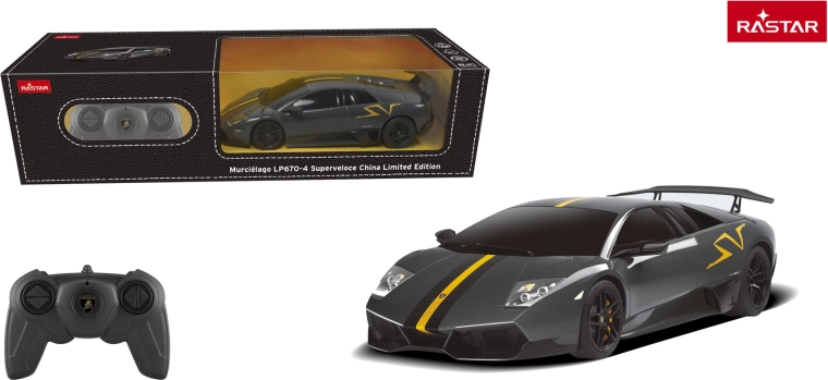 Rastar RC-Auto Lamborghini Murciélago LP670-4 Superveloce 1:24 grau - 1 Stück