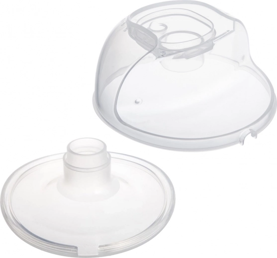 Canpol babies Ersatz-Silikontrichter 24 mm und Milchbehälter für die SmartSense Milchpumpe