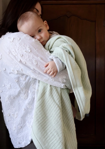 Ideal für Kinderwagen und Babybett