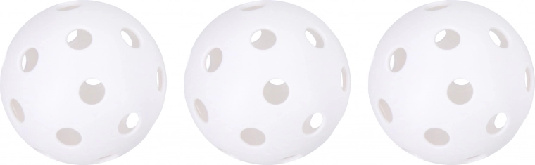 Set aus 3 Floorballbällen