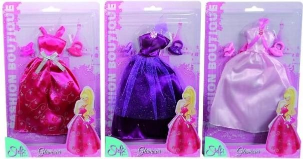 Elegantes Kleid für die Puppe Steffi