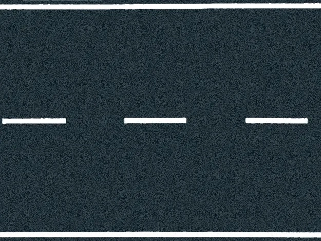 Selbstklebende Straße Schwarz Asphalt für Modellbahnen
