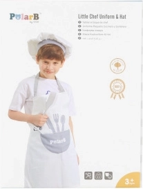 Kinder-Kochschürze und Kochmütze