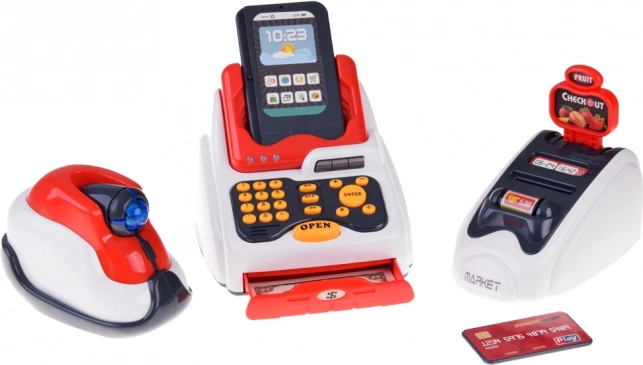 Kinderset: Kasse mit Terminal und Scanner