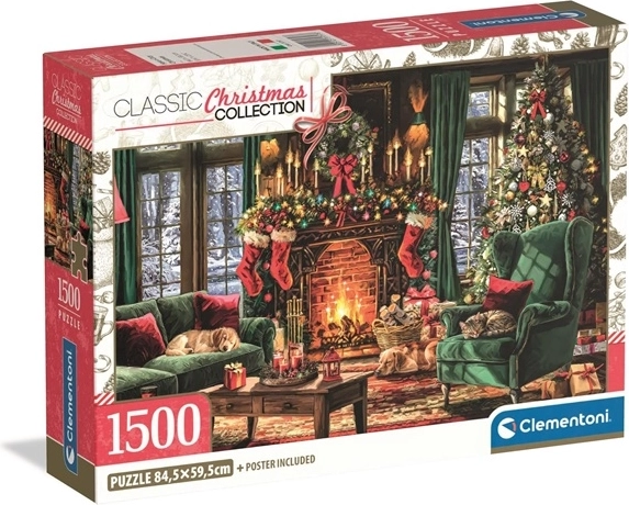 Clementoni Puzzle Have a Cozy Christmas, 1500 Teile