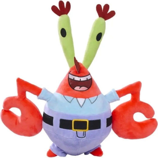 Plüschfigur Mr. Krabs aus der Serie SpongeBob Schwammkopf, 35 cm
