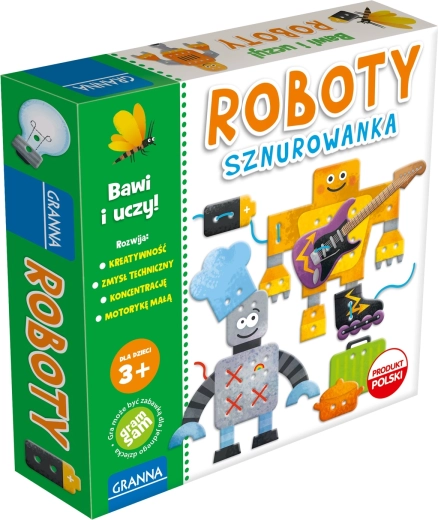 Roboterspiel am Faden