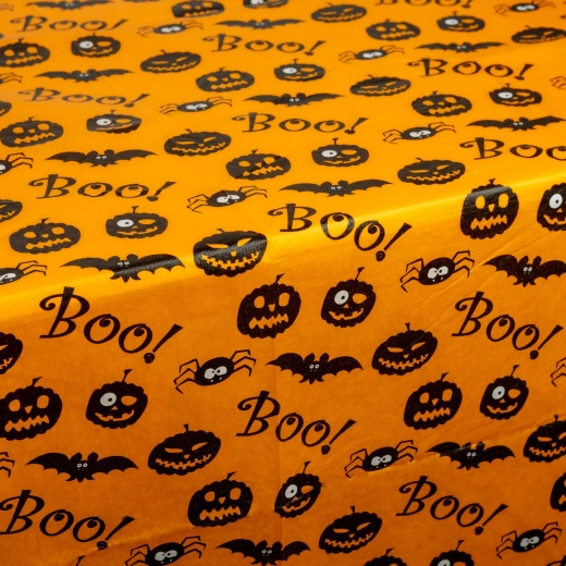 Halloween-Flanell-Tischdecke 132 × 178 cm