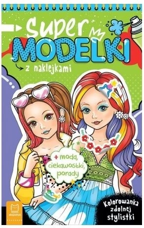 Supermodels – Ausmalbuch mit Stickern