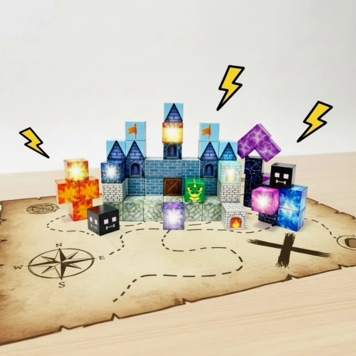 Pixeliges Gaming-Design und langlebiger UV-Druck