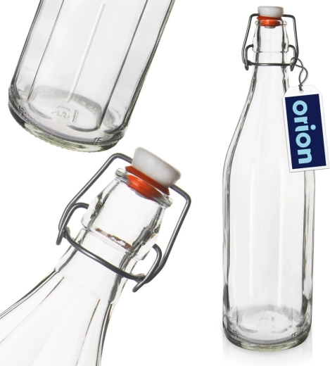 Hochwertiges klares Glas im Retro-Stil