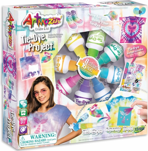 Batik-Set Tasia – 8 Farben für Textilien
