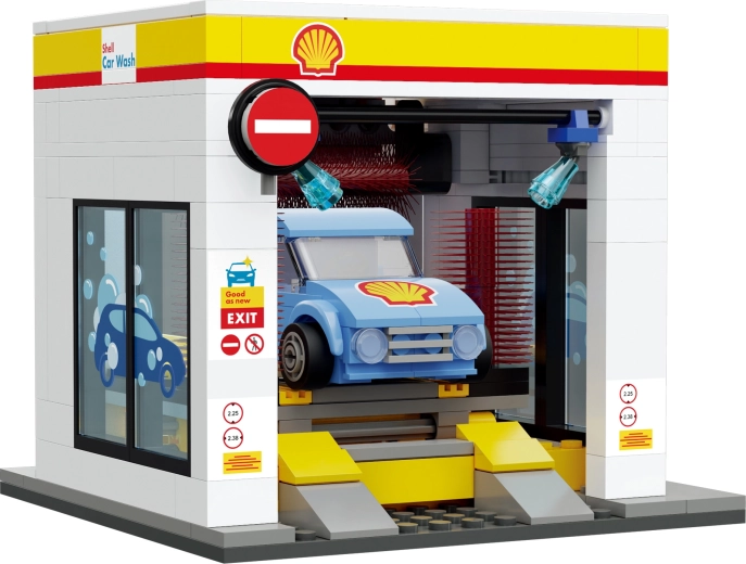 Realistische Waschdetails