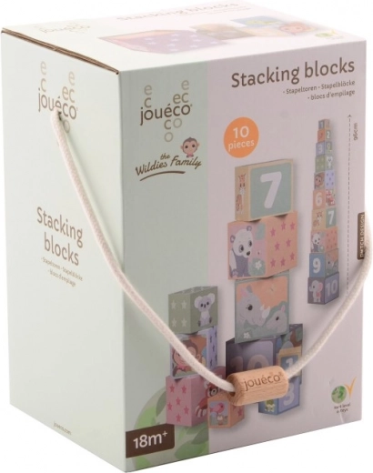 Holz-Stapelwürfel für Kinder