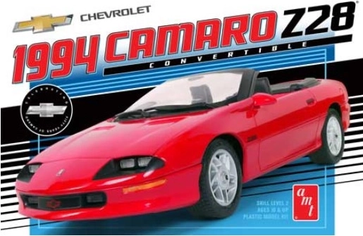 Plastikmodellauto 1994 Chevy Camero Convertible 1:20 AMT