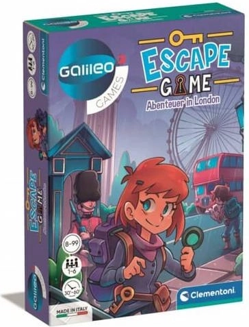 Clementoni Escape Game: Abenteuer in London (Galileo Games)